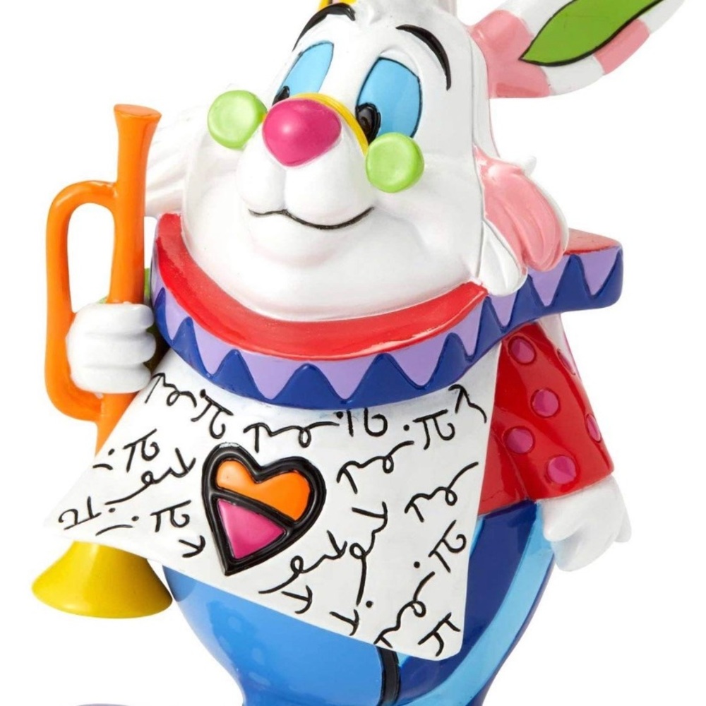 Alice in Wonderland White Rabbit Figurine